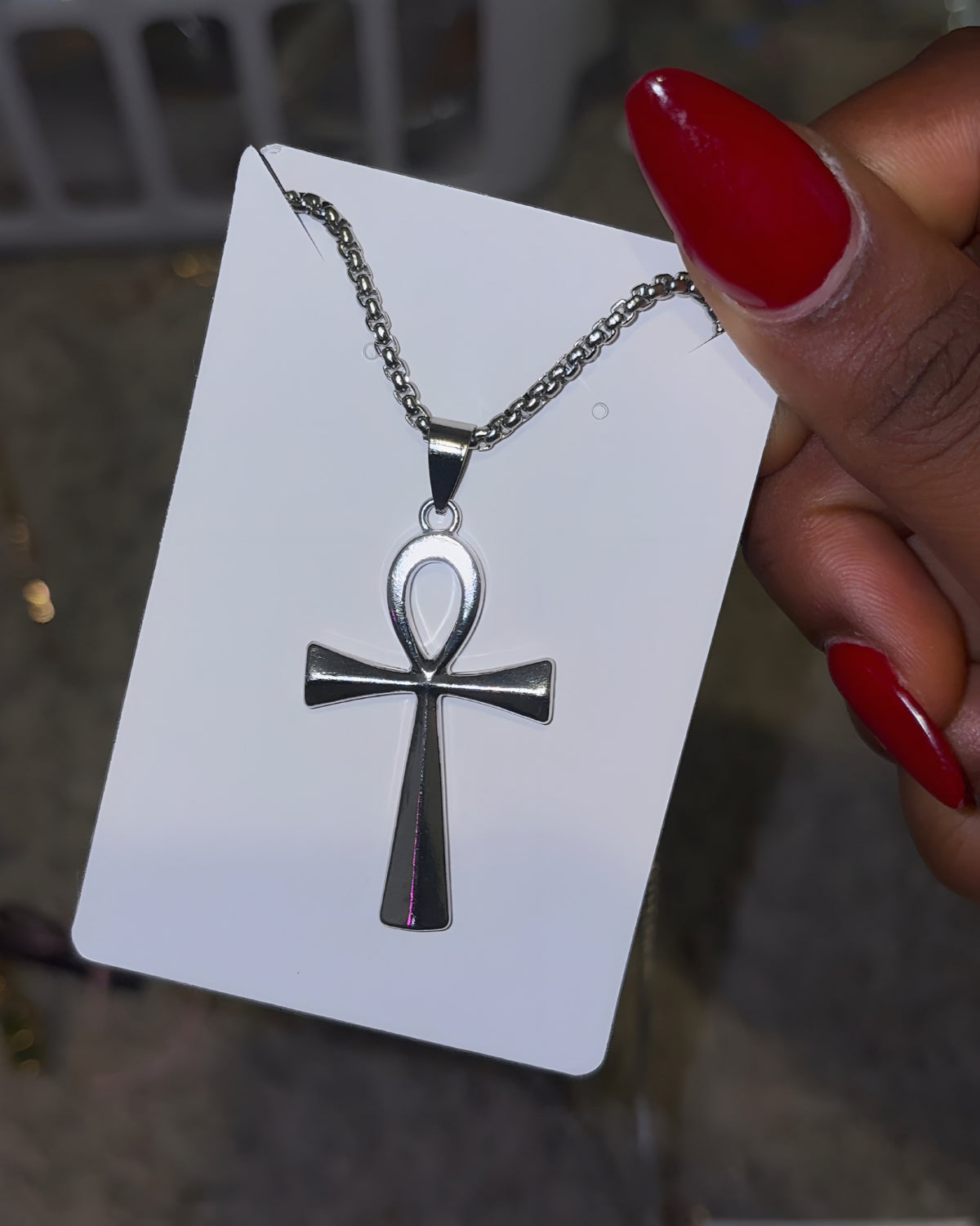 Silver Ankh