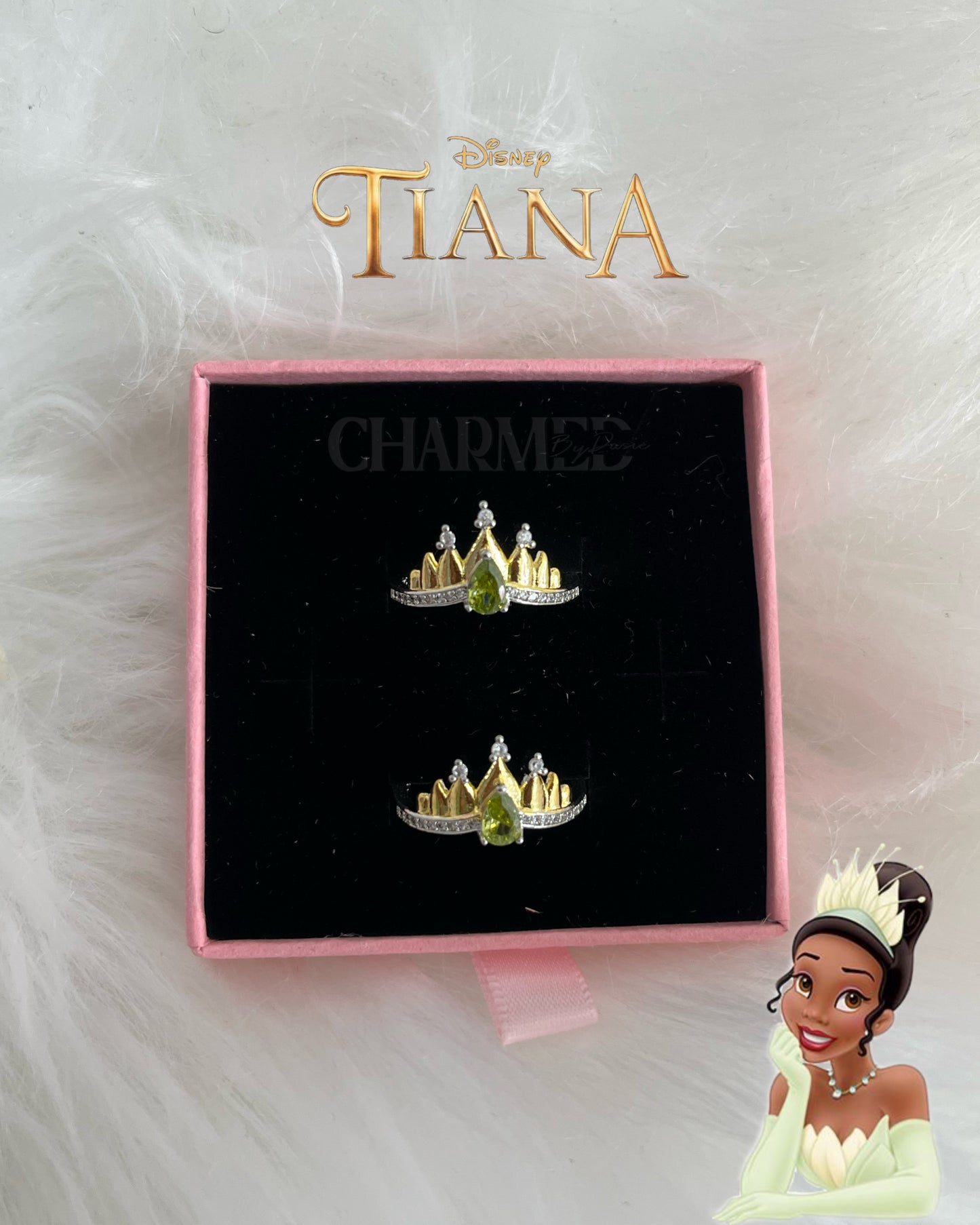 Tiana Lotus Crown Ring