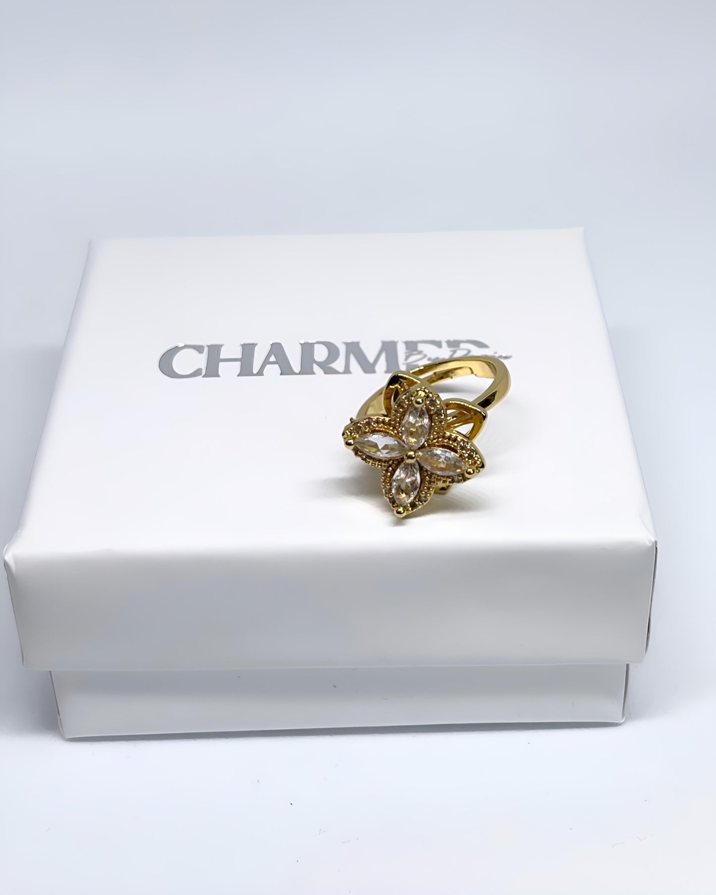 Gold Clover Ring