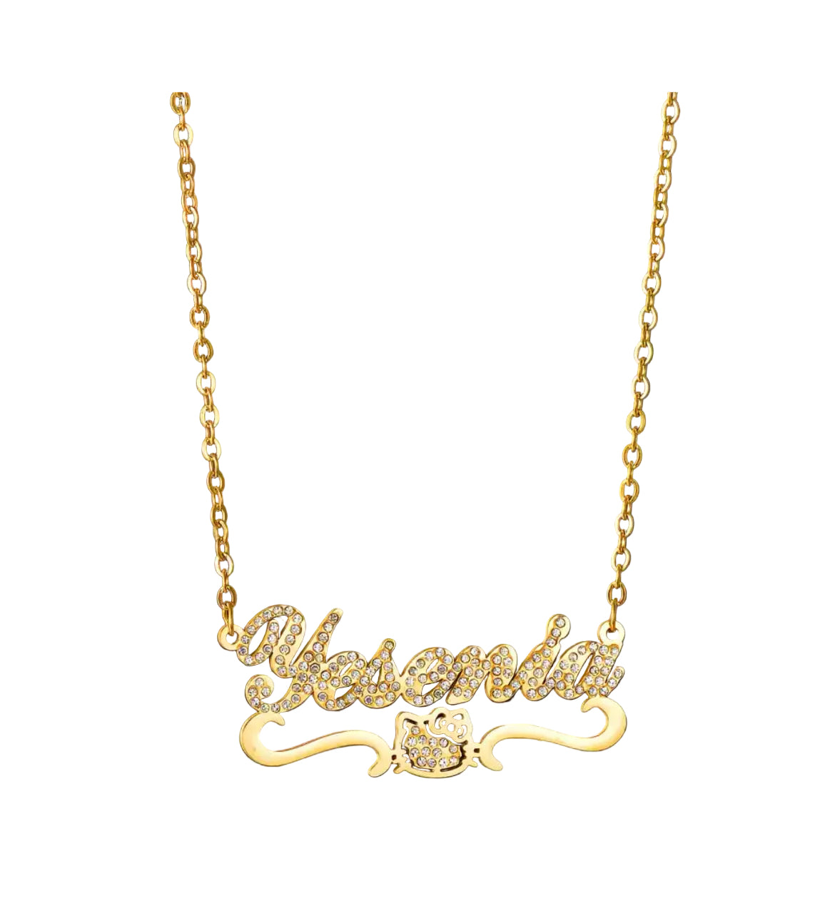 Kitty Personalized Necklace
