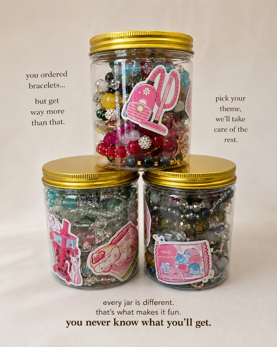Mystery Bracelet Jar