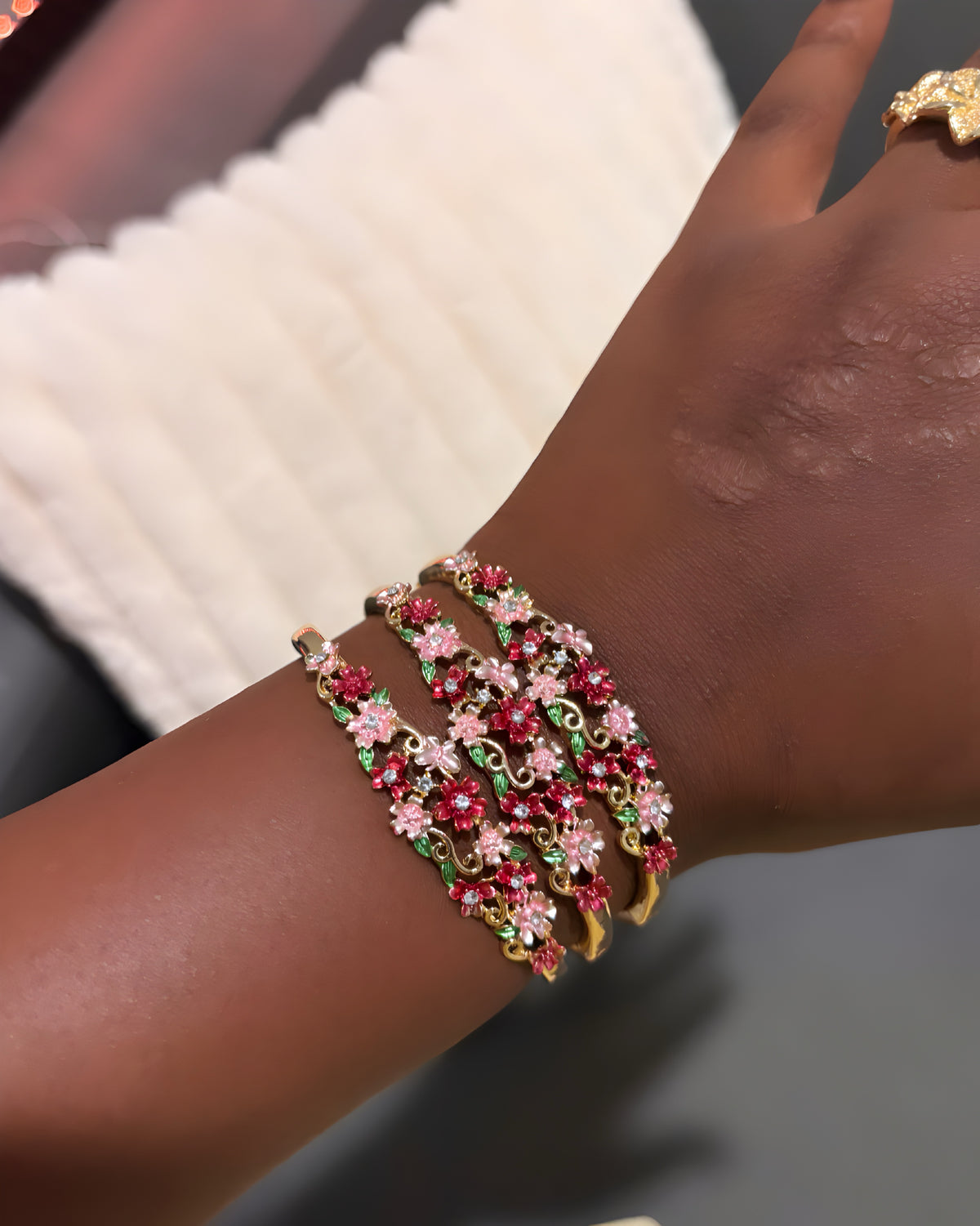 Pink Delilah Bangle