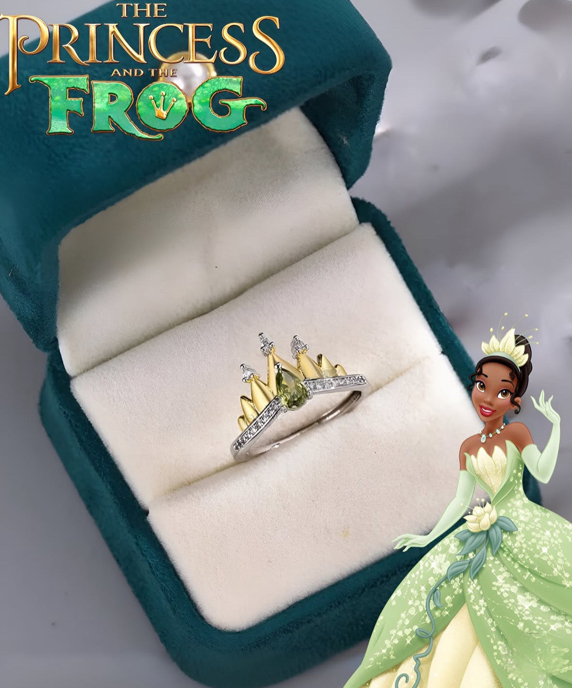 Tiana Lotus Crown Ring