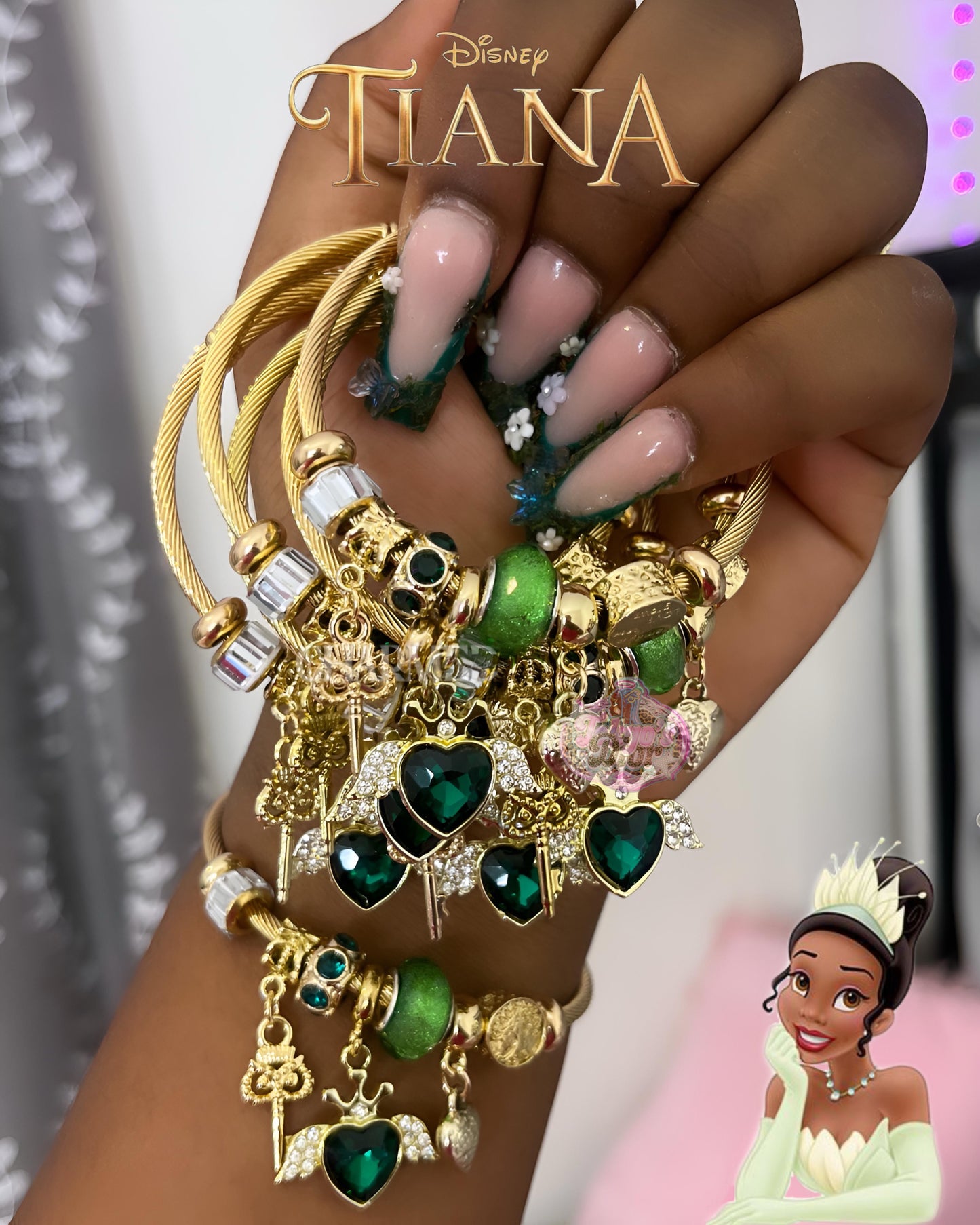 Tiana Bangle 🐸💚