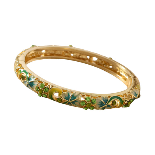 Green Angelina Bangle