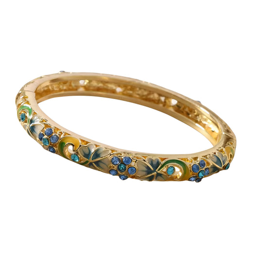 Blue Angelina Bangle