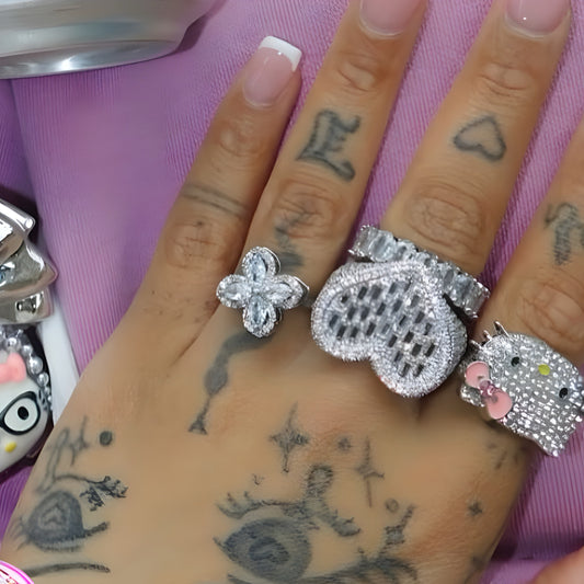 Diamond Clover Ring