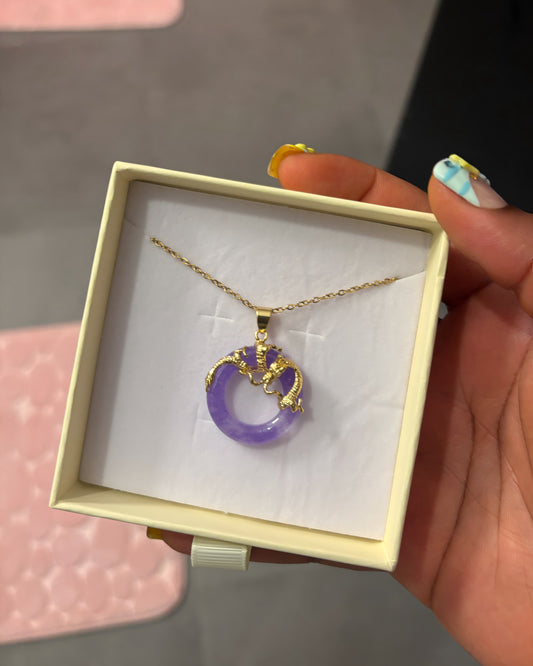 Purple Jade Dragon