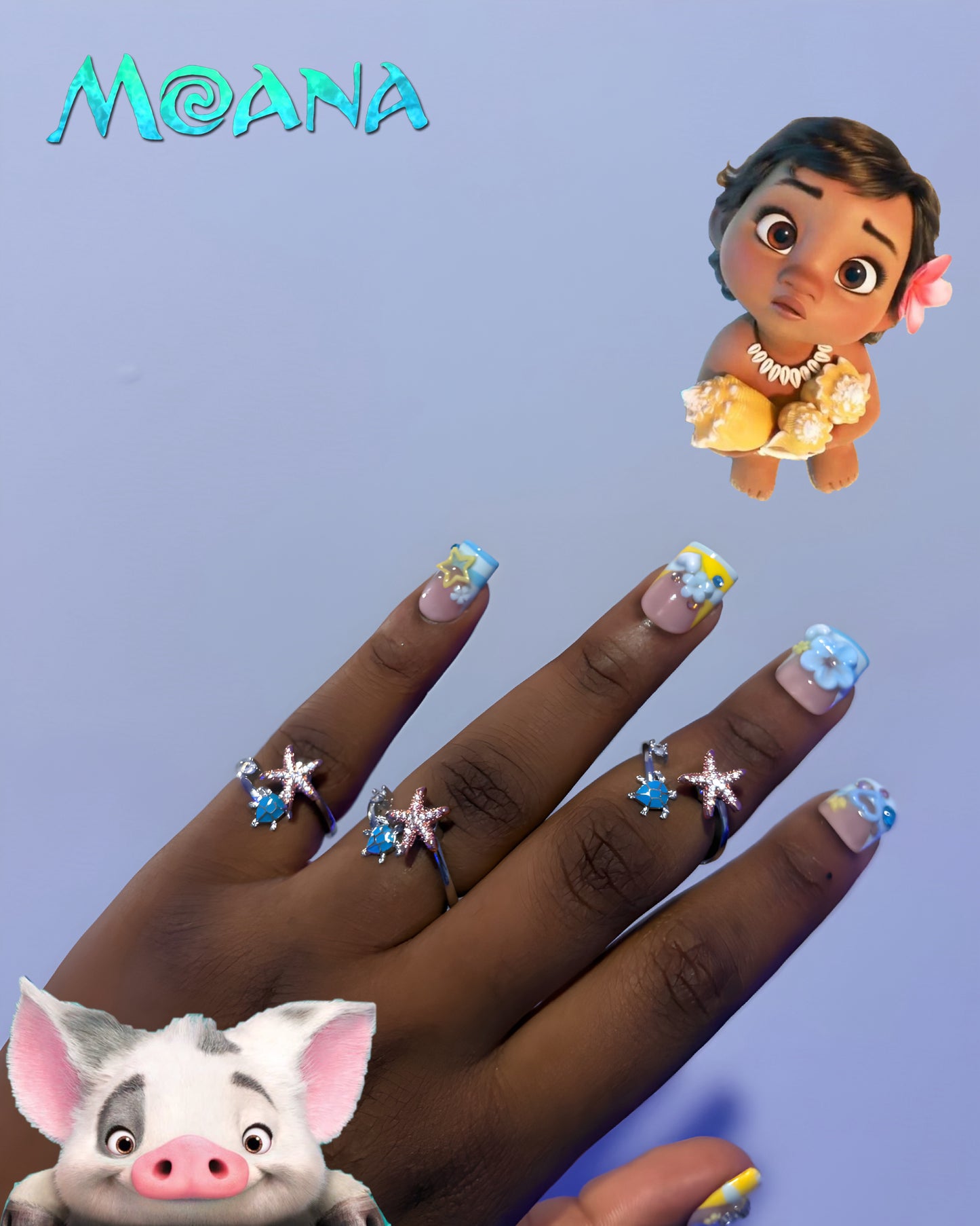 Moana Fidget Ring